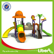 Kinder billig Kunststoff Outdoor Spielplatz LE.DW.010 Verwendet in Pre-School und Park
